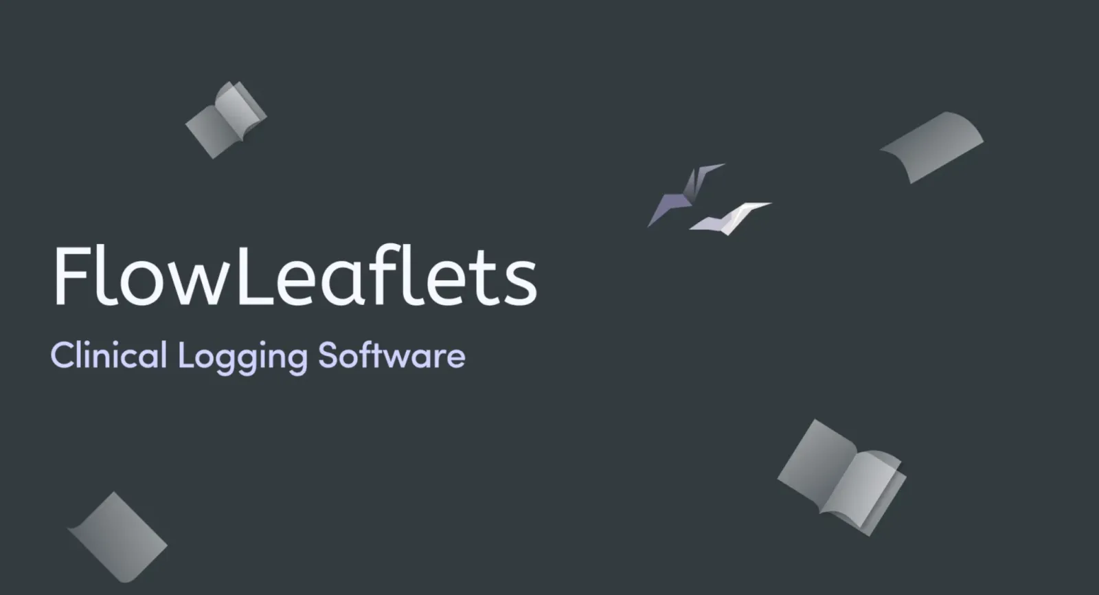 Screenshot of the Flowleaflets clinical logging app